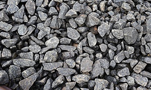 close look at Florida gravel with round edges