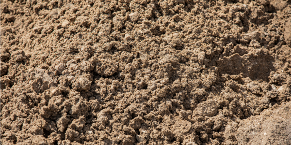 close look of clean fill dirt in Florida