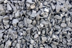 stone aggregate material for construction