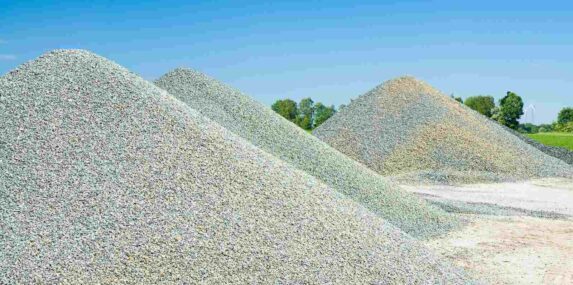 storage of bulk aggregate materials
