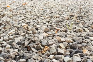 Crushed stone aggregate