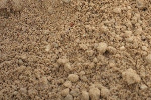 close up of fill dirt