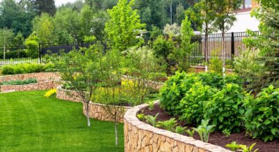 beautiful landscaping with beautiful plants