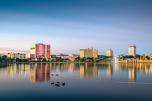 Lakeland Fl cityscape