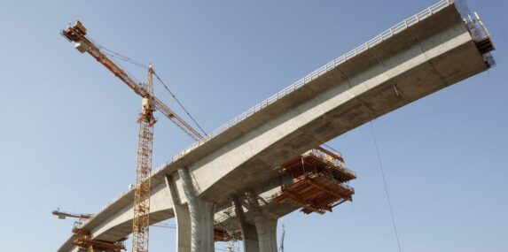 SW Florida concrete bridge under construction